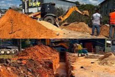 Trecho da Avenida Copacabana é interditado para obras de drenagem em Cruzeiro do Sul